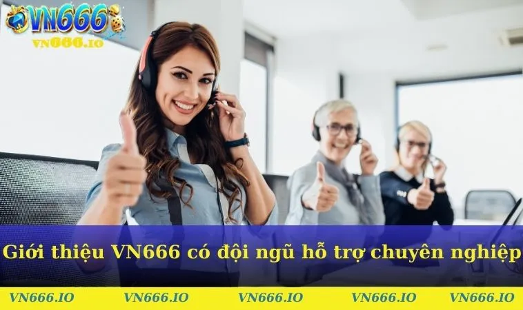 Giới thiệu VN666 có đội ngũ hỗ trợ cực chuyên nghiệp